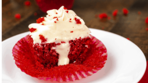 Red Velvet Cupcakes with Cream Cheese Frosting