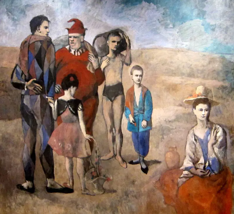 Les Saltimbanques (The Saltimbanques) series (1905)