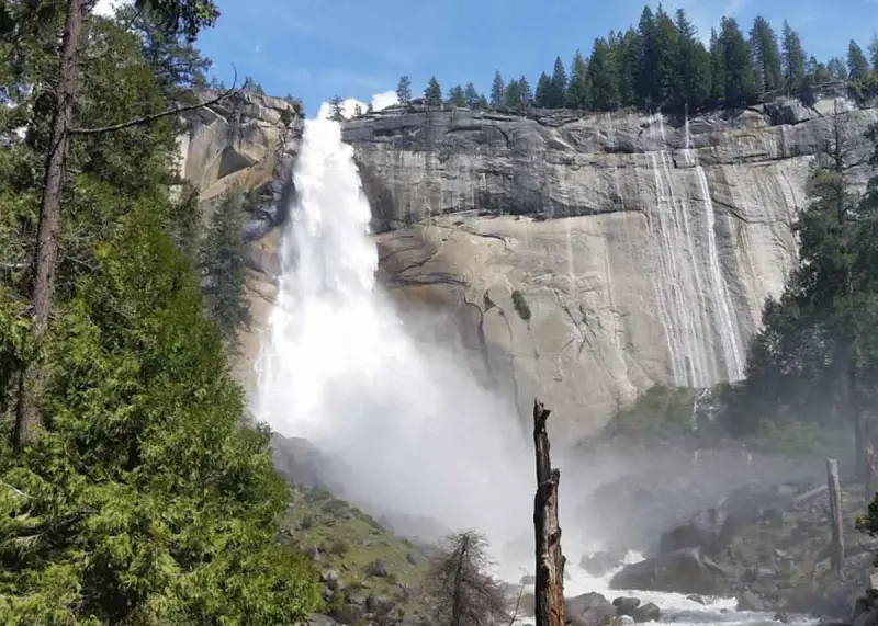 Falling From Nevada Fall, Yosemite National Park