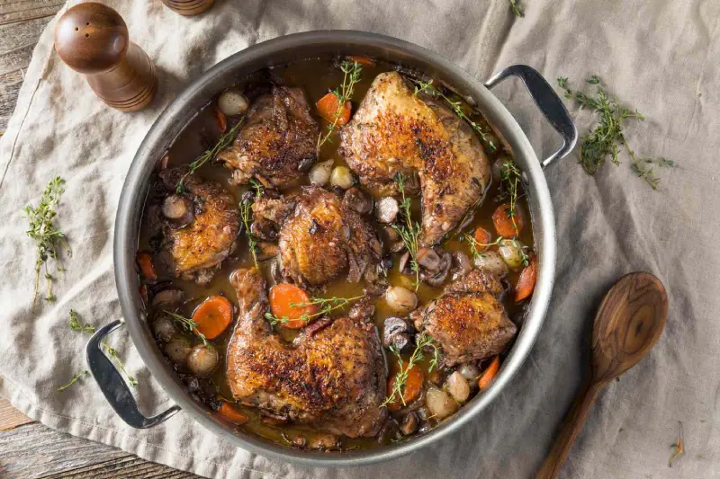 French Coq au Vin 