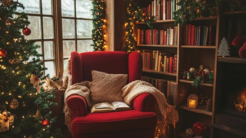 Christmas Reading Nook